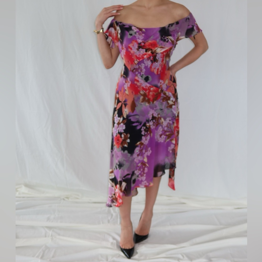 Vintage floral dress